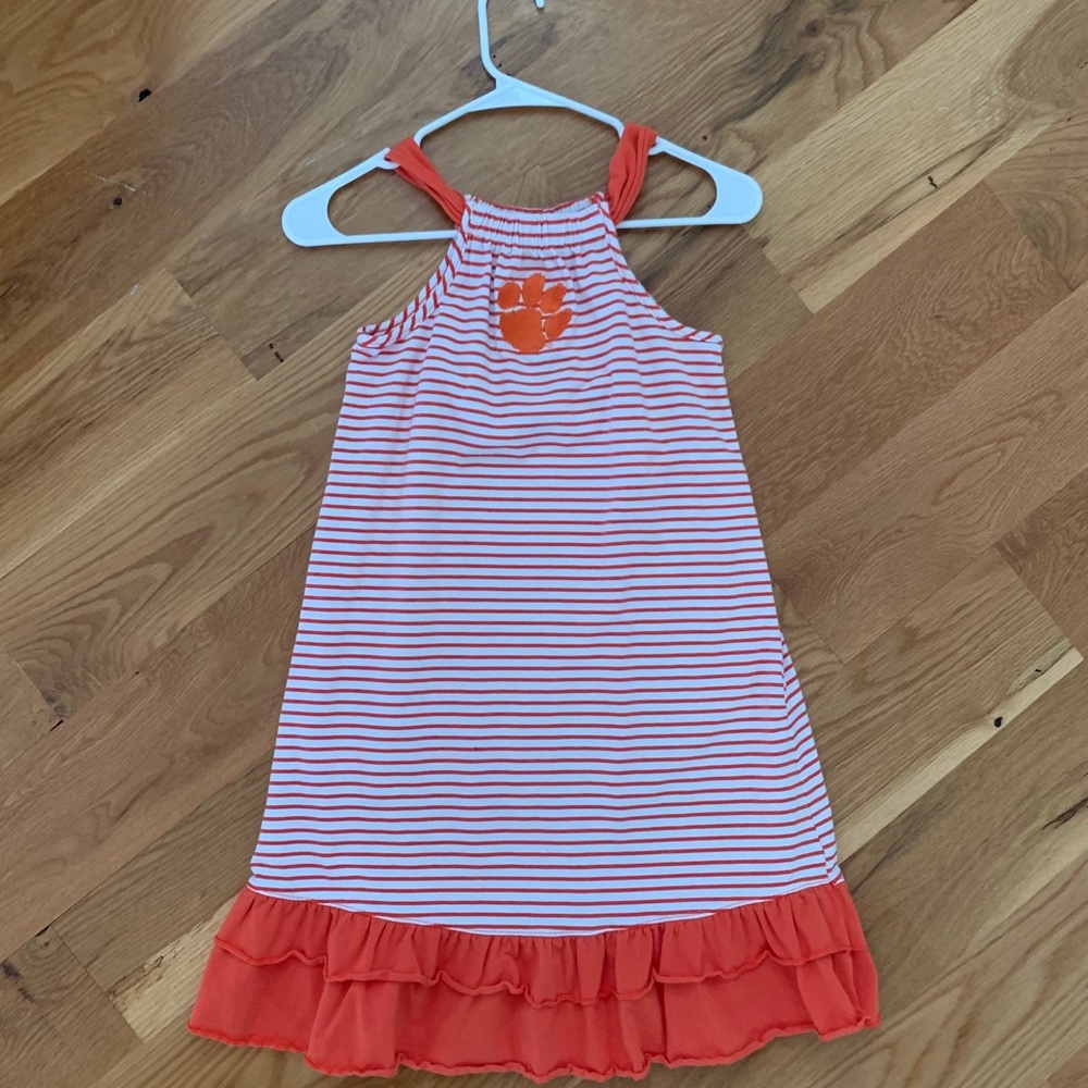 Girls Clemson Sundress, Tara Collection